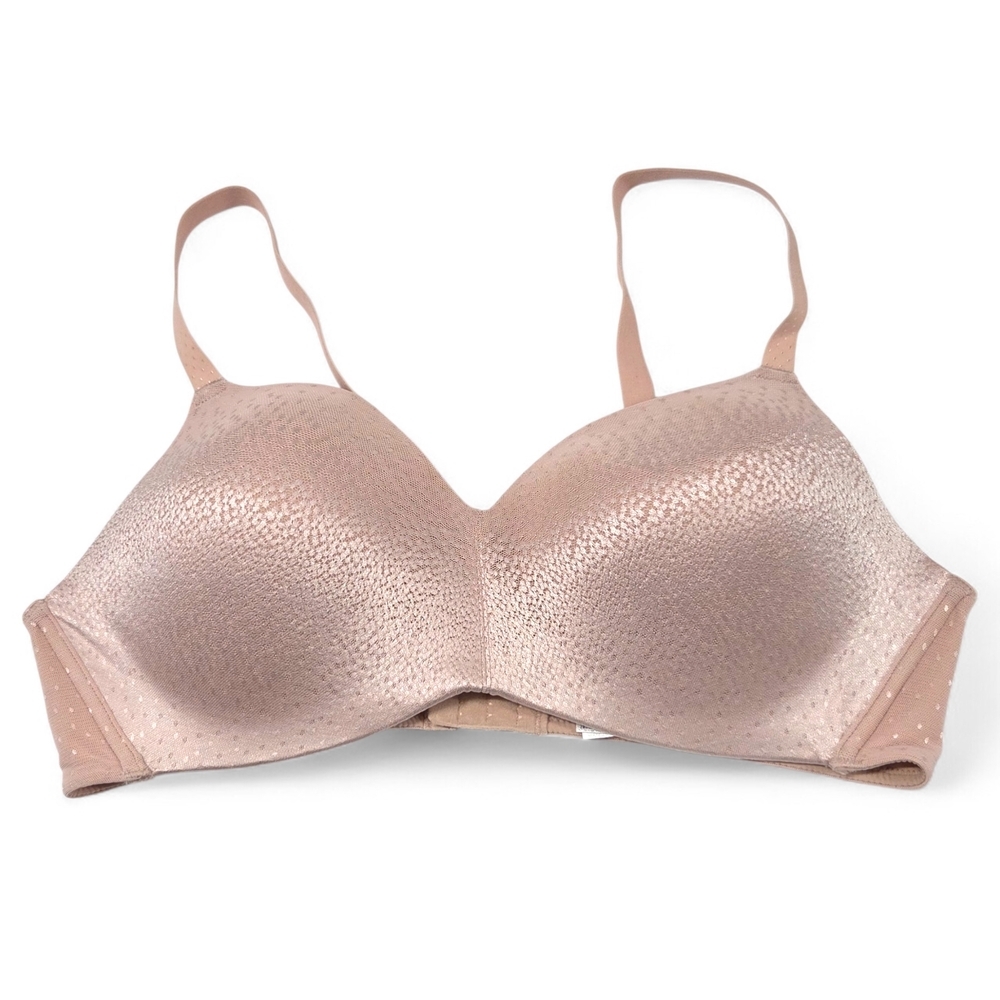Wacoal Back Appeal Wirefree Contour Bra Rose Dust 856303 38D